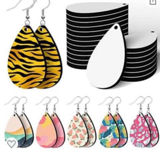 Sublimation Earrings
